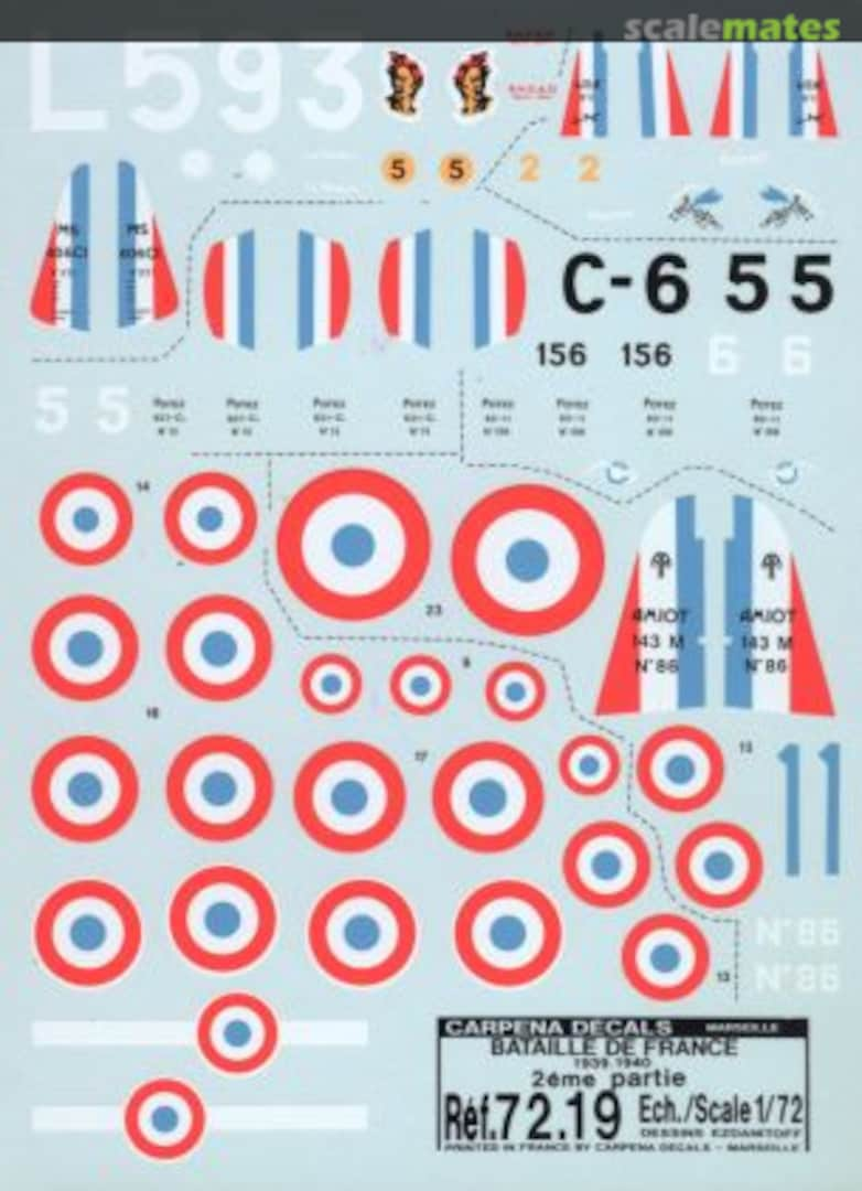 Boxart Bataille de France 72.19 Carpena