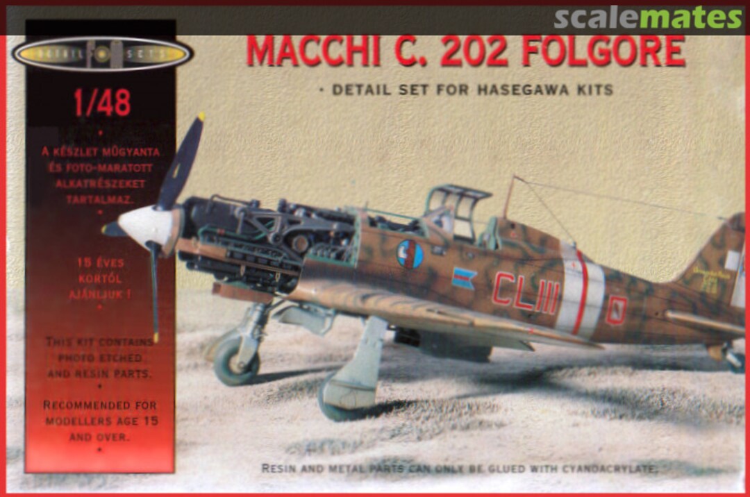 Boxart Macchi C. 202 Folgore 489802 FM Detail