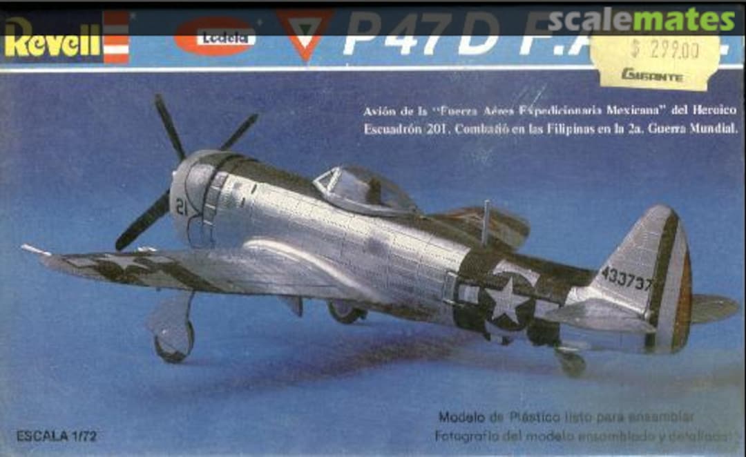 Boxart P47D F.A.E.M. H-600 Revell/Lodela