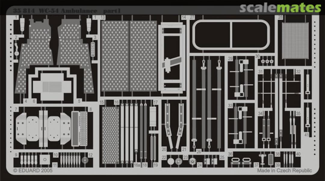 Boxart WC-54 Ambulance 35814 Eduard