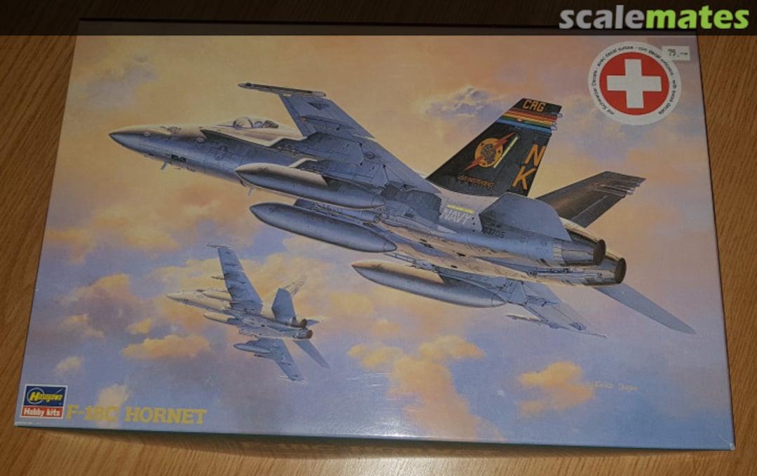 Boxart F/A-18C Hornet P26S Hasegawa