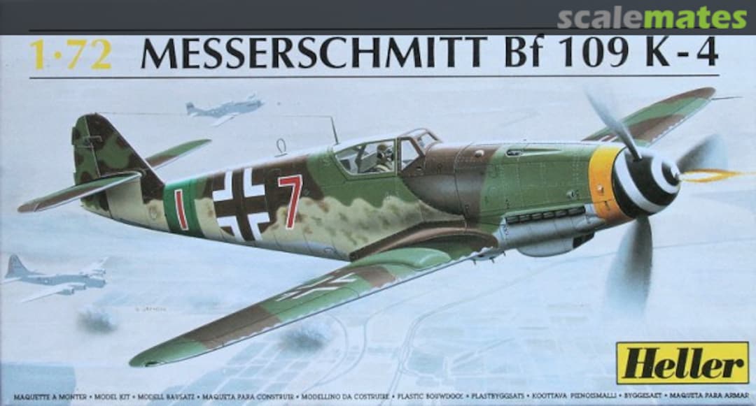 Boxart Messerschmitt Bf 109 K-4 80229 Heller