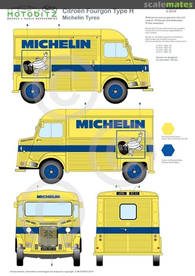 Boxart Michelin Tyres MBD24004 Motobitz