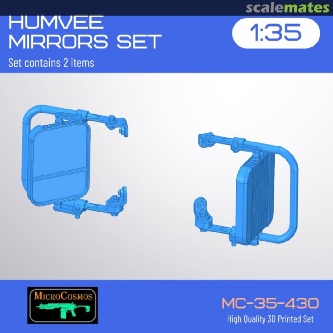 Boxart HUMVEE Mirrors Set MC-35-430 3D MicroCosmos