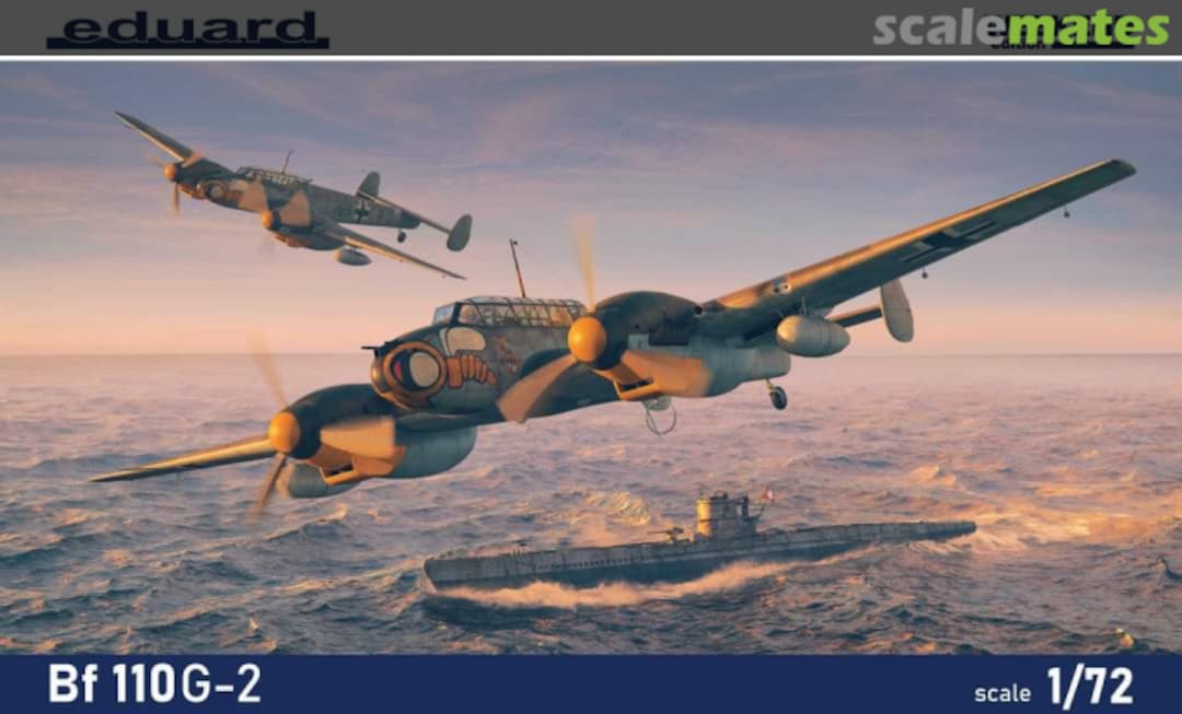 Boxart Bf 110G-2 Weekend edition 7468 Eduard