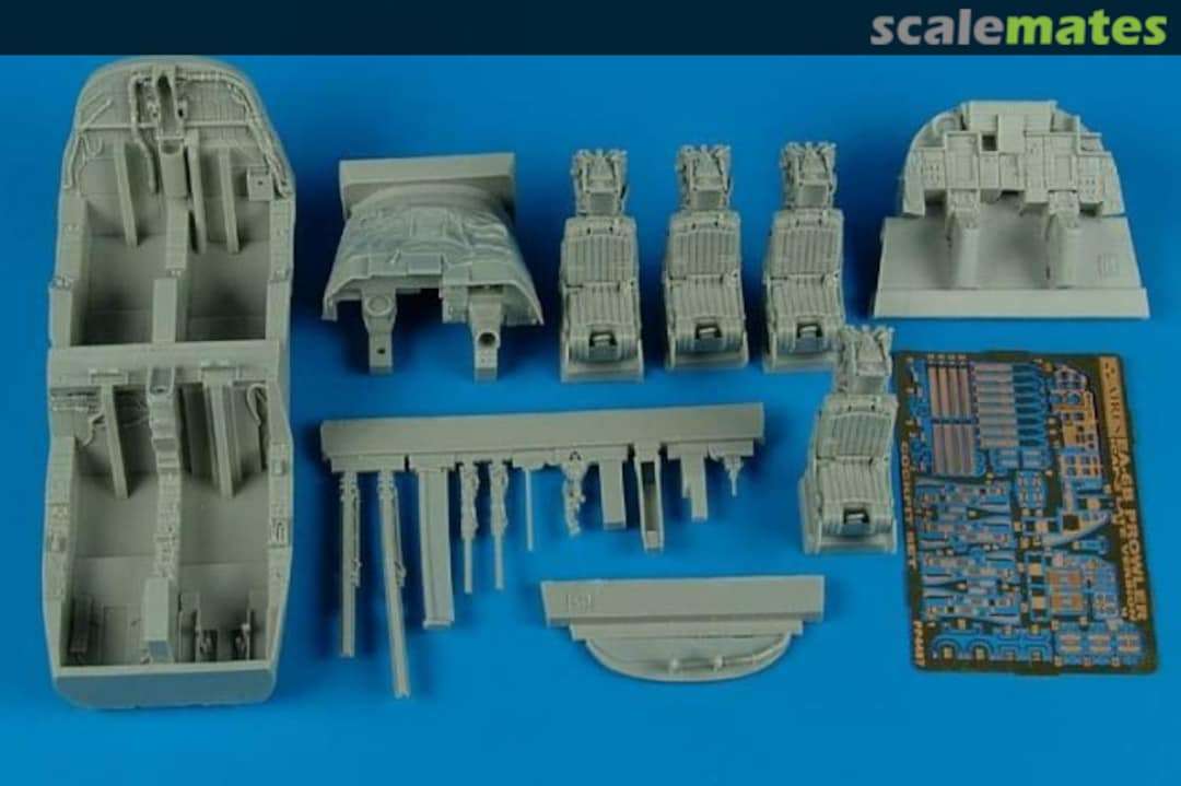 Boxart EA-6B Prowler ICAP-2 (late) cockpit set 4487 Aires