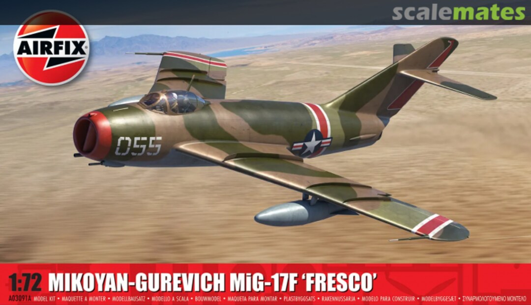 Boxart Mikoyan-Gurevich MiG-17F 'Fresco' A03091A Airfix