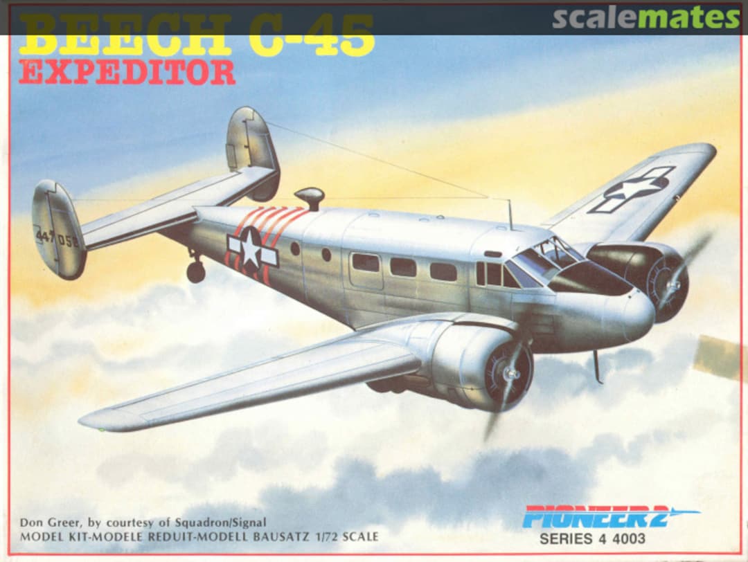 Boxart Beech C-45 Expeditor 4-4003 Pioneer 2