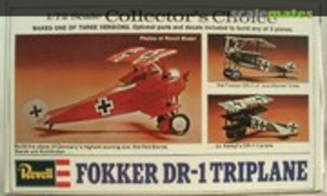 1:72 FOKKER DR-1 TRIPLANE (Revell H65)