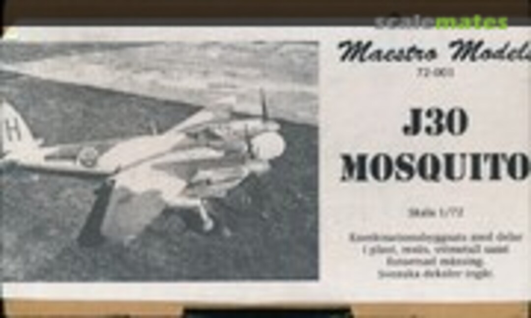 1:72 J30 Mosquito (Maestro Models 72-001)