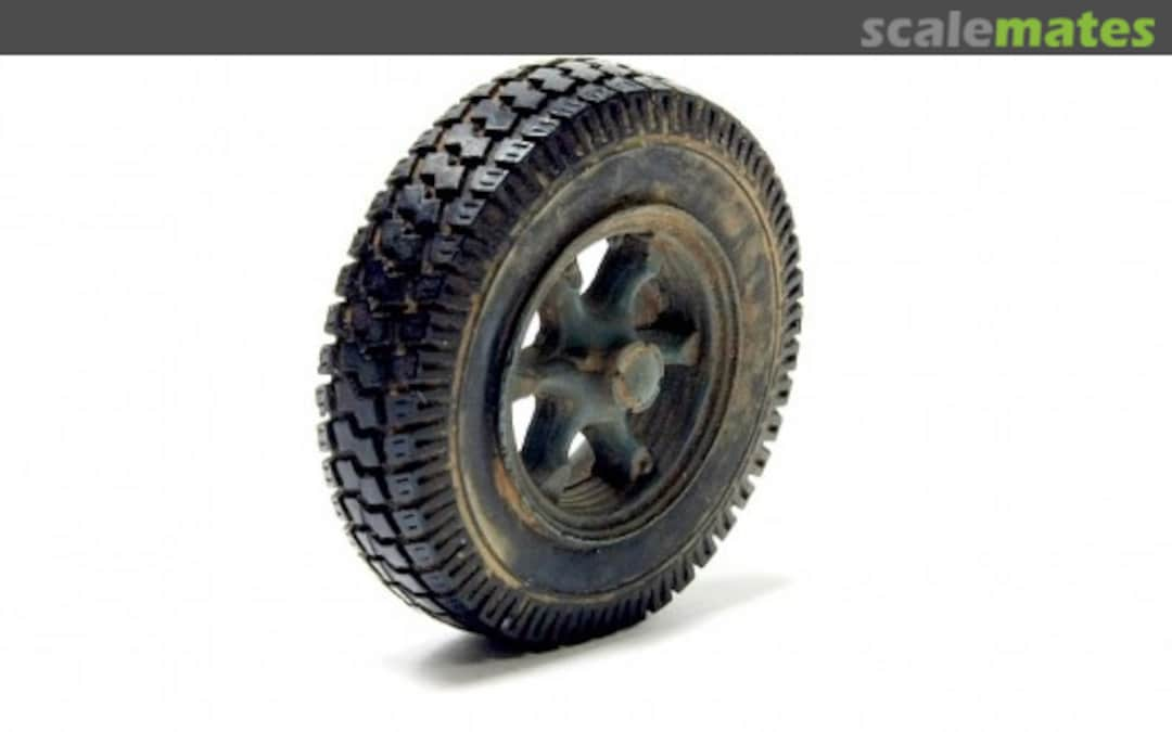 Boxart Sd.Kfz.7 Weighted Road Wheels Type.3 ER35-006 E.T. Model