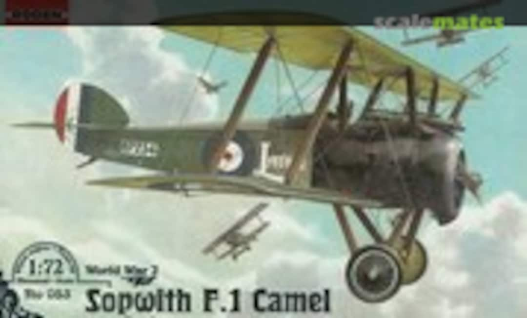 1:72 Sopwith F.1 Camel w/Bentley (Roden 053)