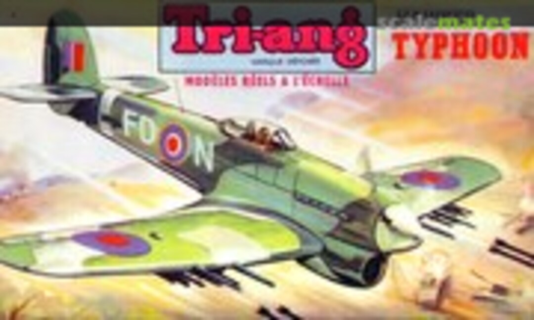 1:72 Hawker Typhoon (Tri-ang (FROG) 389P)