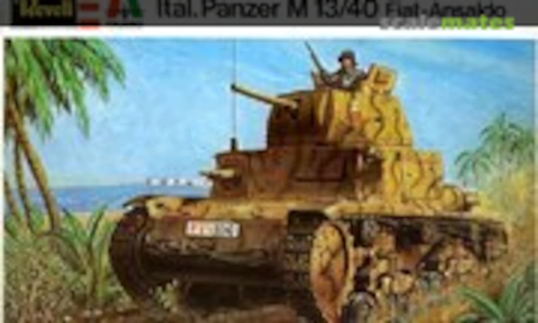 1:35 Ital.Panzer M13/40 Fiat-Ansaldo (Revell/Italaerei H-2103)