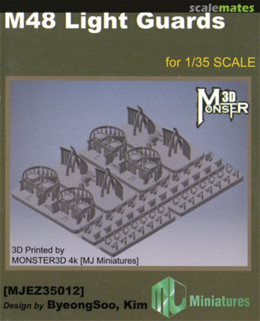 Boxart US Army M48 Light Guard Set MJEZ35012 MJ Miniatures