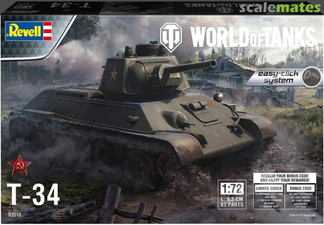 Boxart T-34 03510 Revell