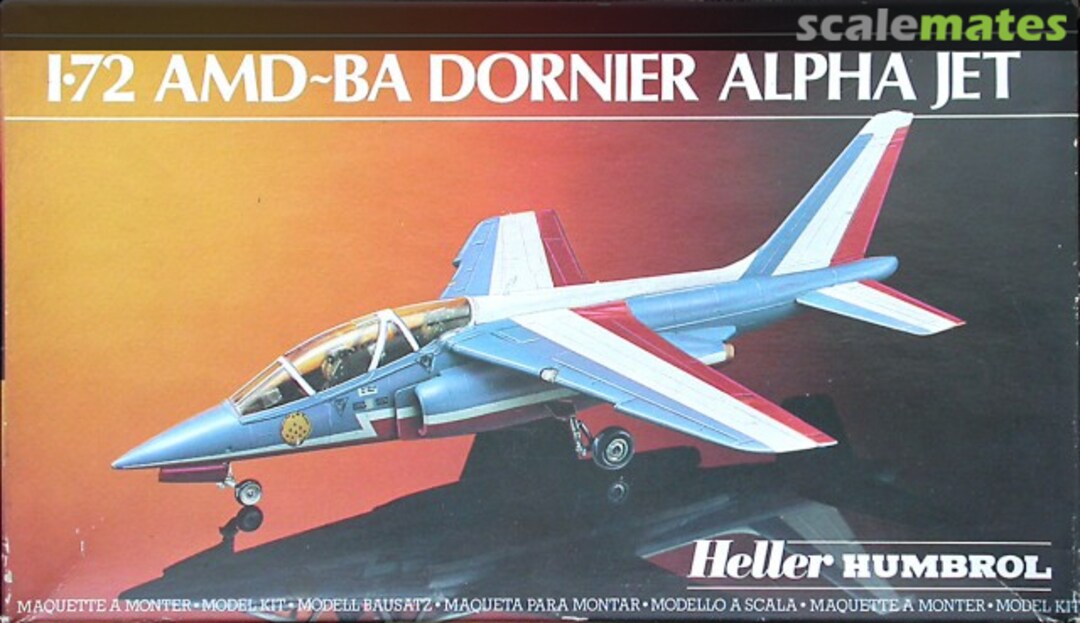 Boxart AMD-BA Dornier Alpha Jet 80257 Heller Humbrol