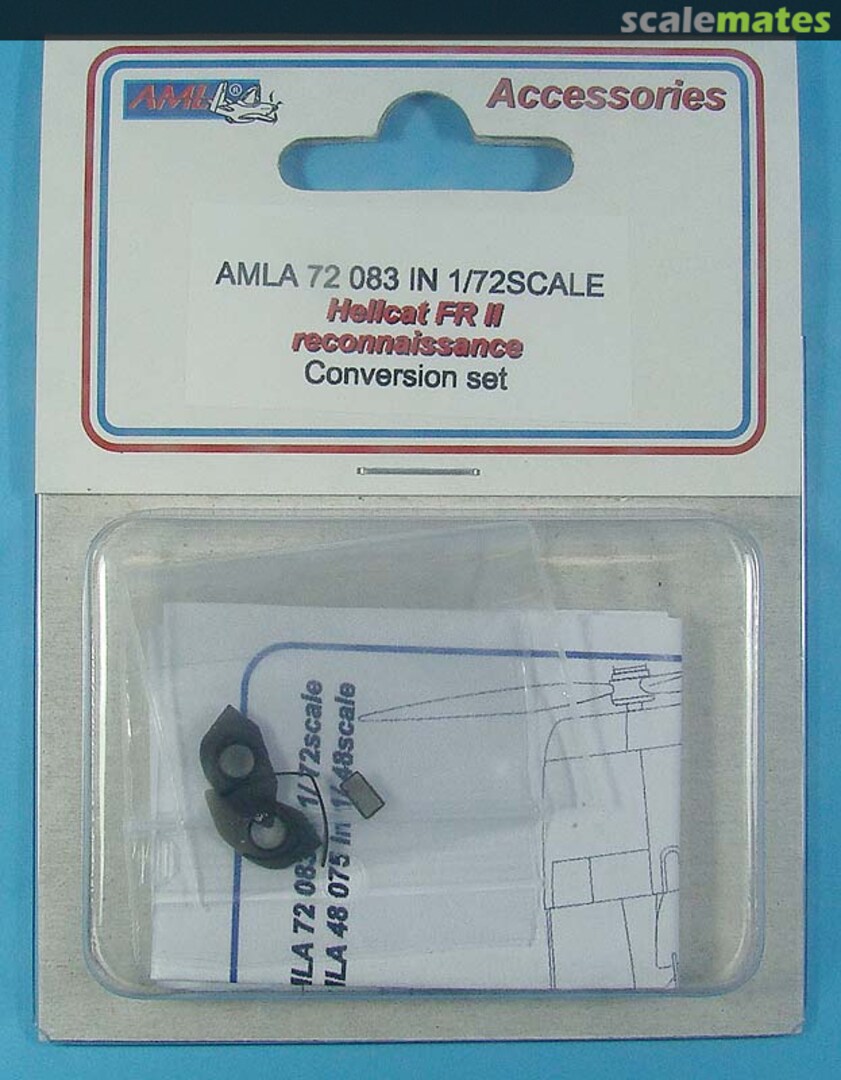 Boxart Hellcat FR II Reconnaissance Conversion Set AMLA 72 083 AML