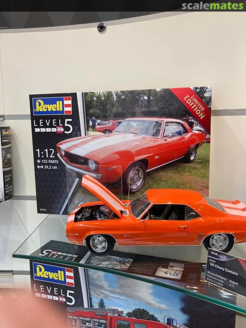 Boxart ’69 Chevy Camaro 07727 Revell