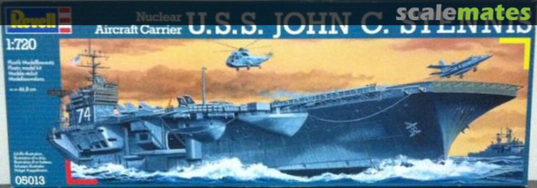 Boxart U.S.S. John C. Stennis CVN 74 05013 Revell