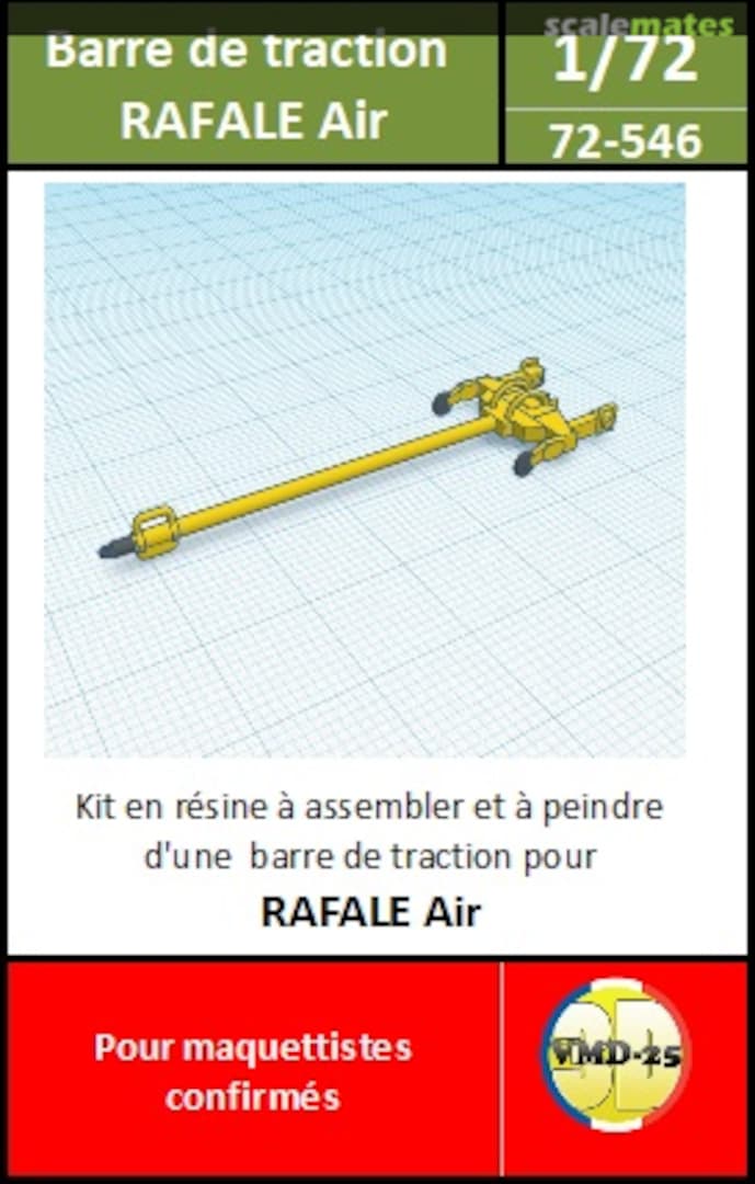 Boxart Barre de traction pour RAFALE Air 72-546 VMD25_3D