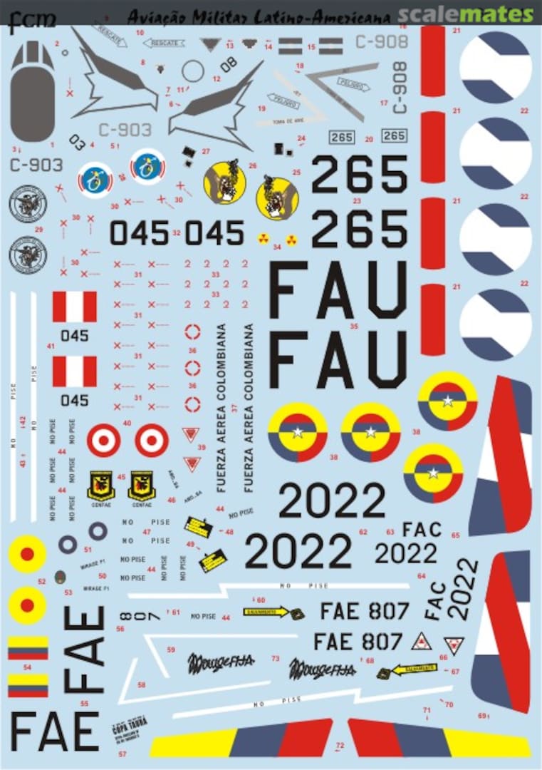 Boxart Latin American Air Forces 48-14 FCM