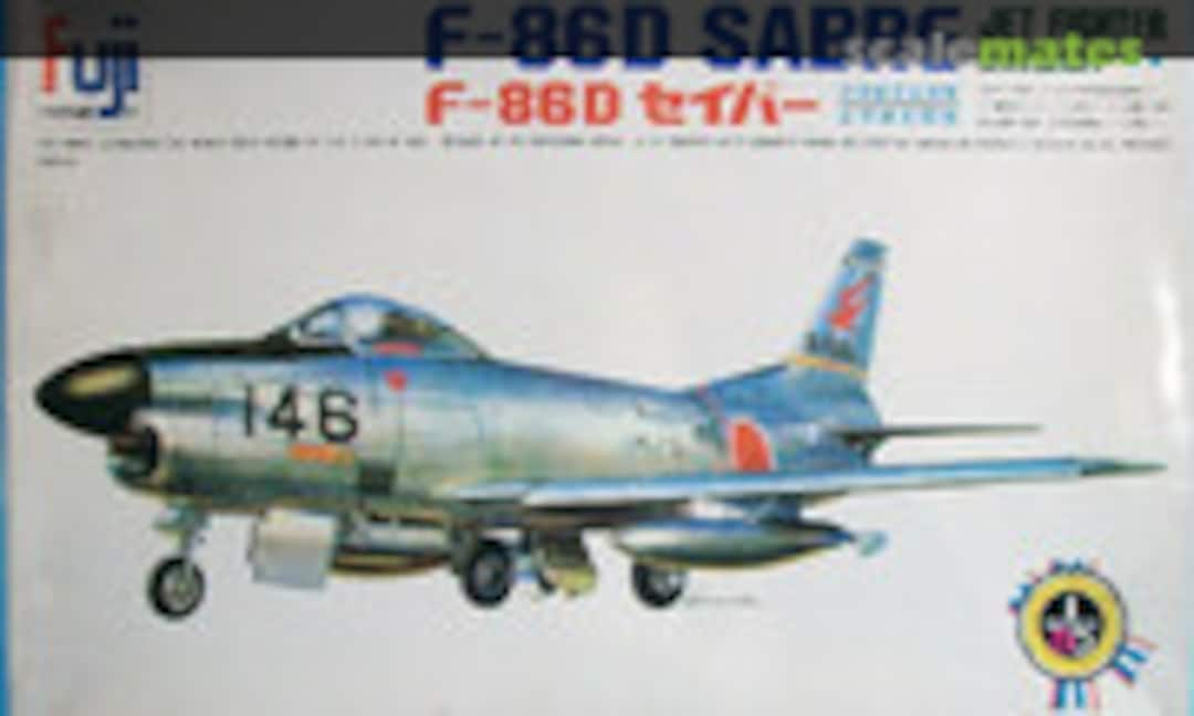 1:50 North American F-86D Sabre Dog (Fuji 002:500U)