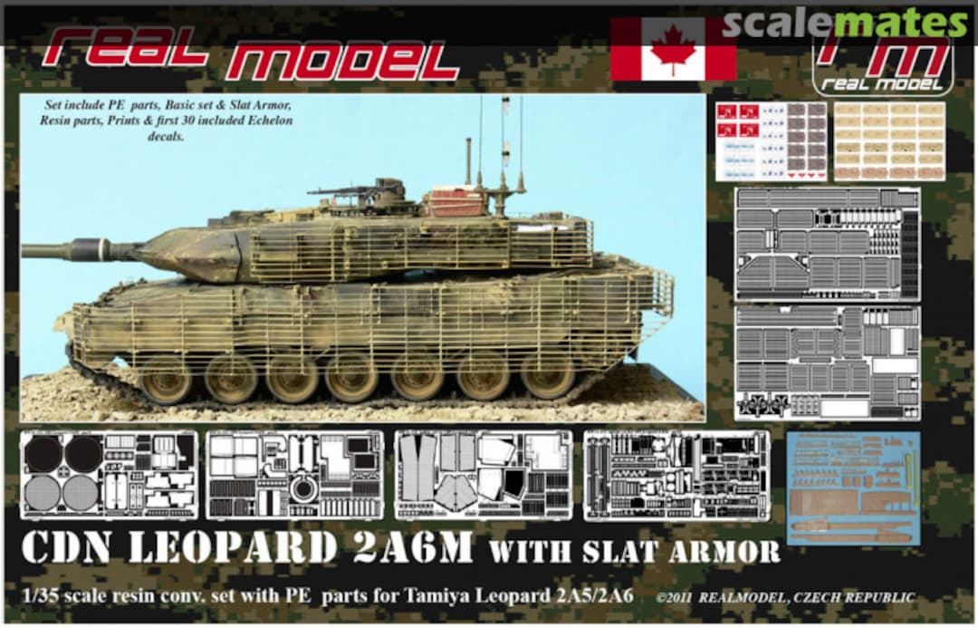 Boxart Canadian Leopard 2A6 RM35149 Real Model