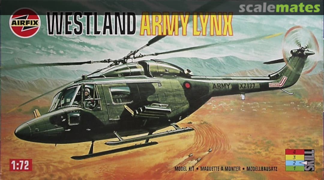 Boxart Westland Army Lynx 03025 Airfix