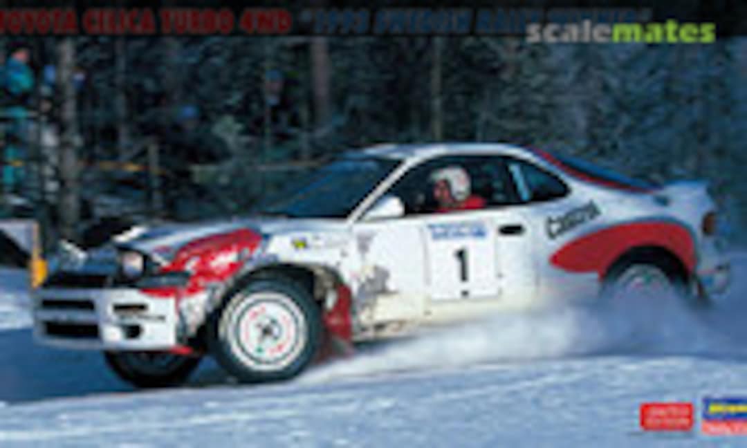 1:24 Toyota Celica Turbo 4WD &quot;1993 Swedish Rally Winner&quot; (Hasegawa 20484)