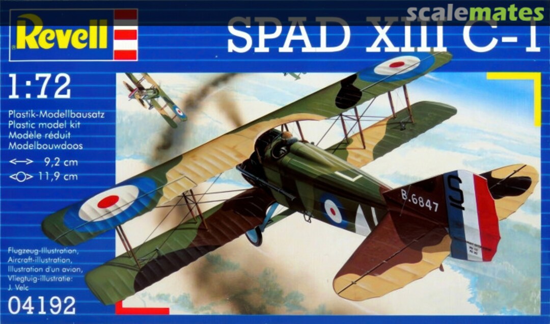 Boxart SPAD XIII C-1 04192 Revell