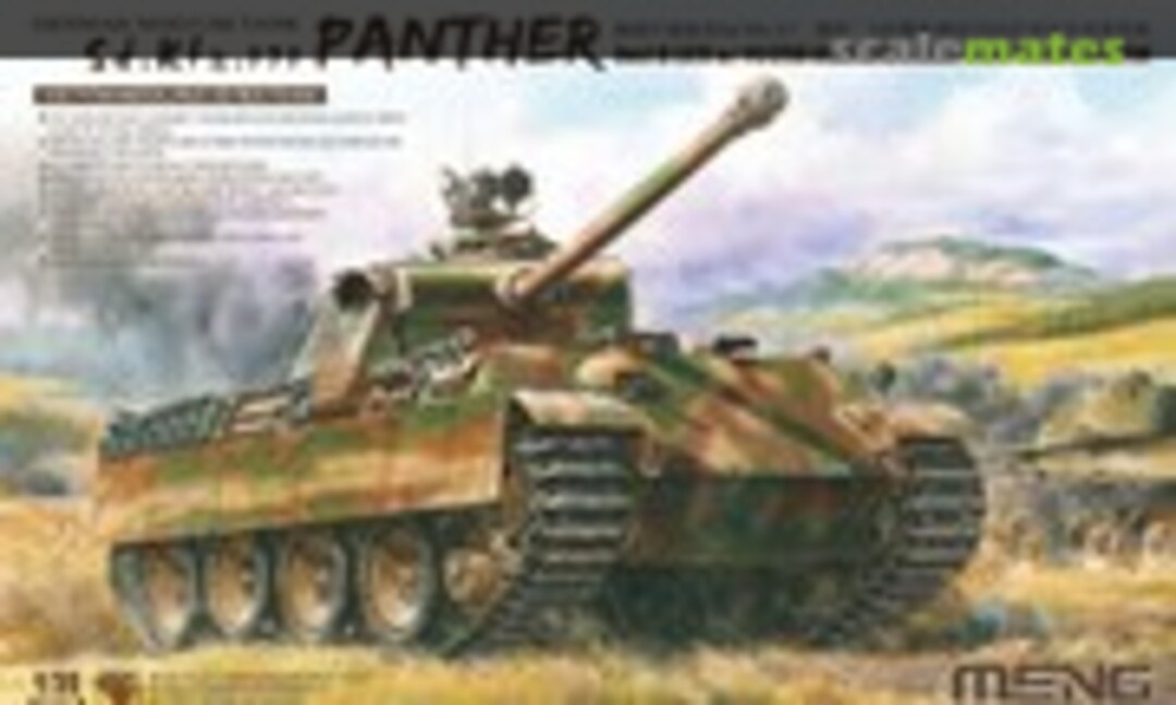 1:35 Panther Ausf.G Late w/ FG1250 Active Infrared Night Vision System (Meng Model TS-054)