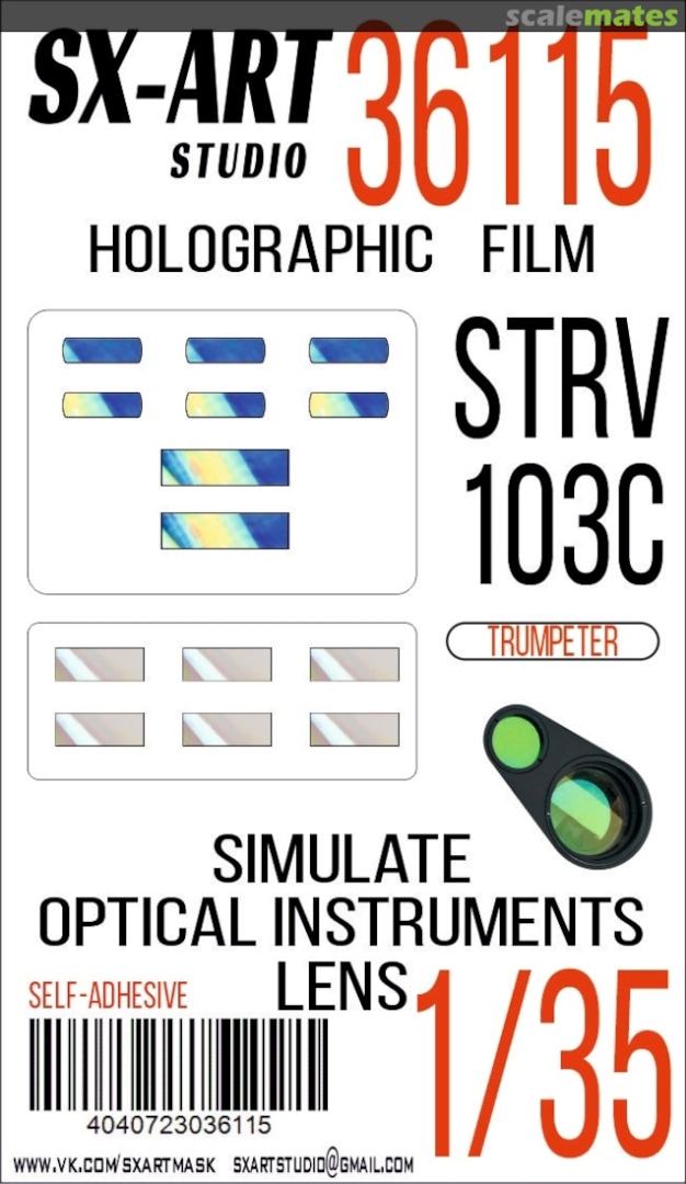 Boxart Strv 103C holographic film 36115 SX-Art