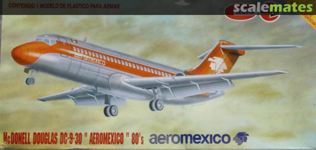 Boxart McDonnell Douglas DC-9 30 Aeromexico 00032 Airfix/Lodela