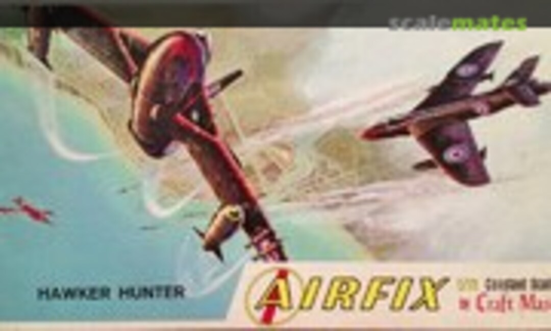 1:72 Hawker Hunter (Airfix by Craft Master 1212)