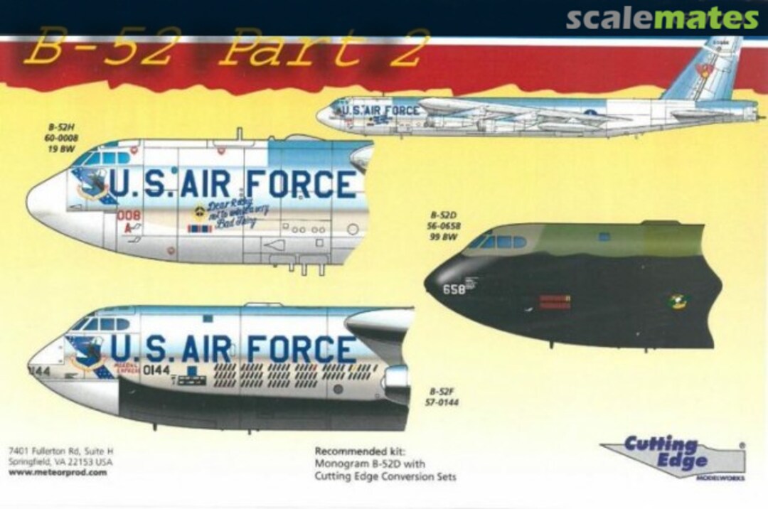 Boxart B-52 part 2 CED72209 Cutting Edge Modelworks