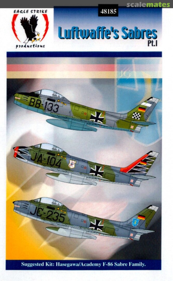 Boxart Luftwaffe's Sabres 48185 Eagle Strike Productions