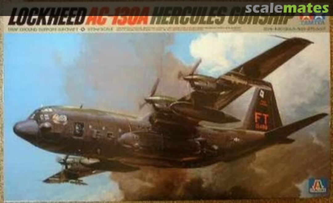 Boxart AC-130A Hercules Gunship 6205 Tamiya