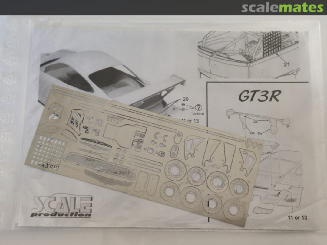 Boxart Porsche 911 P997 GT3R SPTK24-GT3R Scale Production