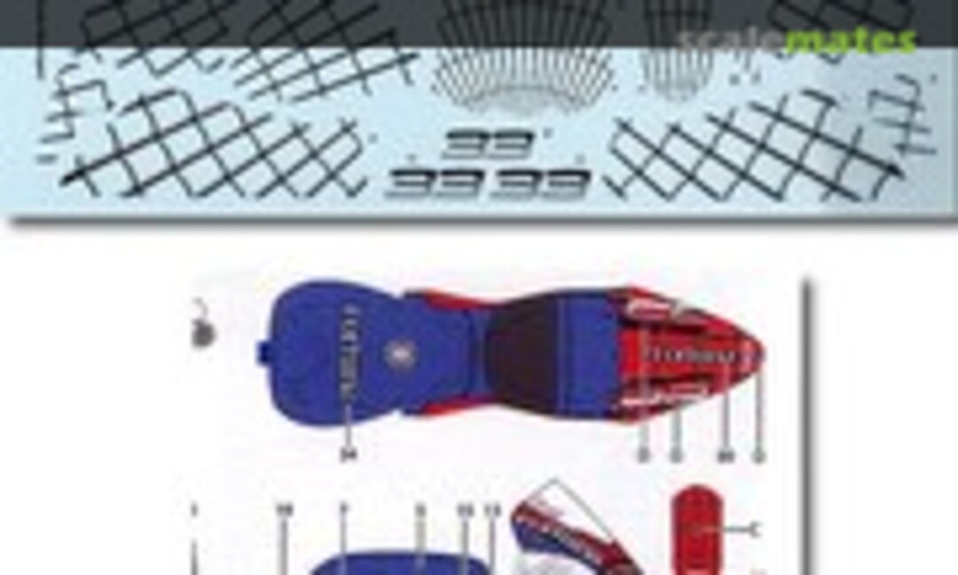 1:12 Yamaha YZR-M1 Spiderman Decal Set (Scale Motorsport SMS2019)