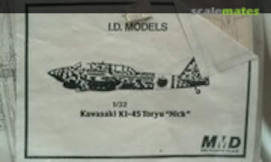 1:32 Kawasaki Ki-45 Toryu 'Nick' (ID Models 34)