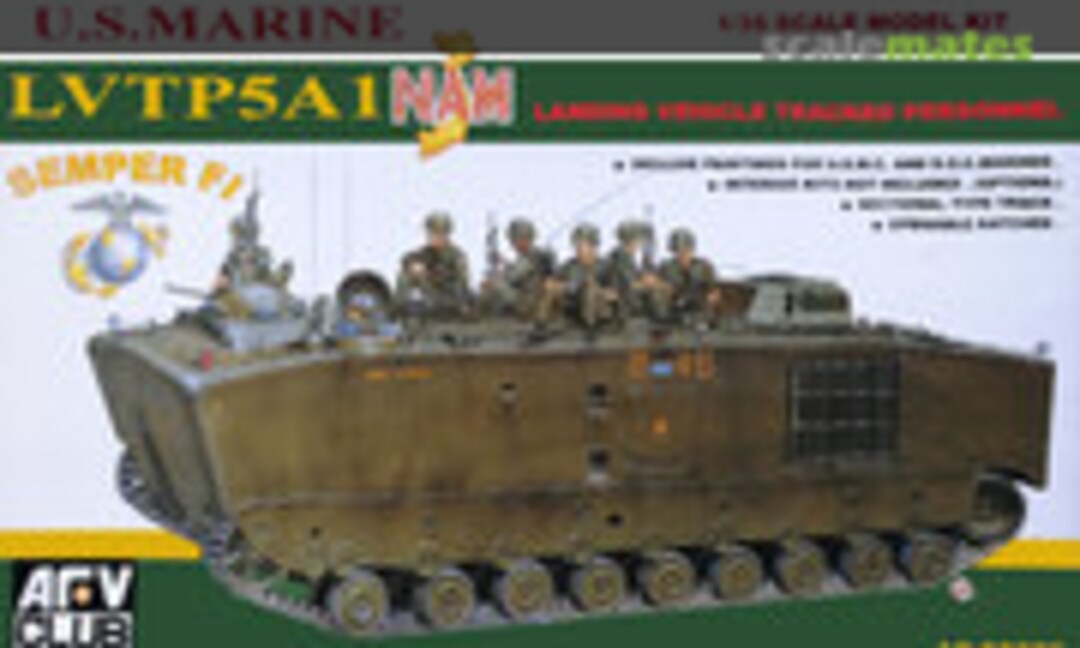 1:35 LVTP5A1 Landing Vehicle Tracked Personnel (AFV Club AF35022)