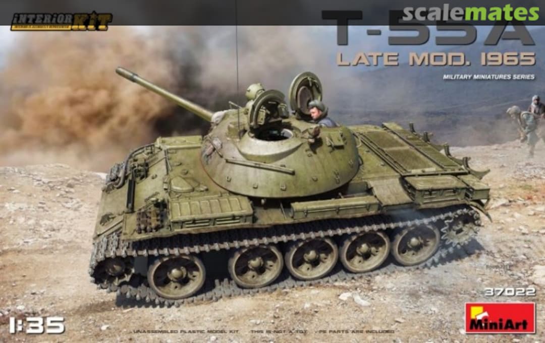 Boxart T-55A Late Mod. 1965 37022 MiniArt