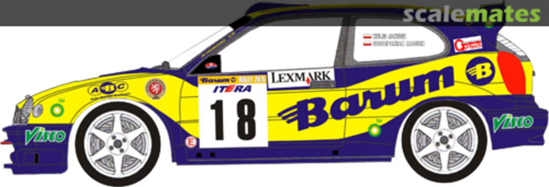 Boxart Toyota Corolla WRC (K-AM 5030) "STRZELEC" 24029 MF-Zone