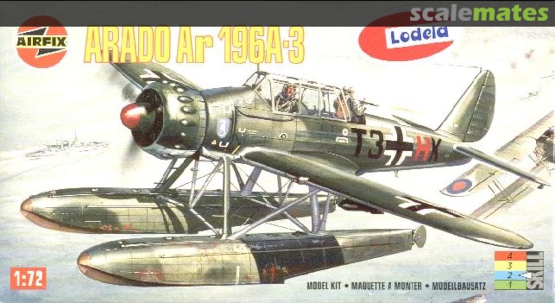 Boxart Arado Ar 196A-3 2019 Airfix/Lodela