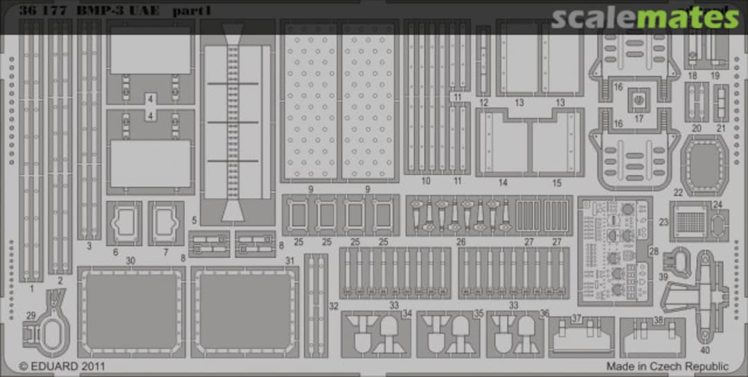 Boxart BMP-3 UAE 36177 Eduard