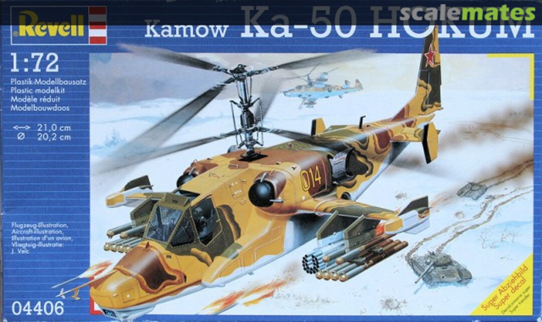 Boxart Kamow Ka-50 Hokum 04406 Revell