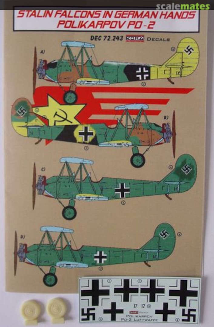 Boxart Polikarpov Po-2 DEC72243 Kora Models