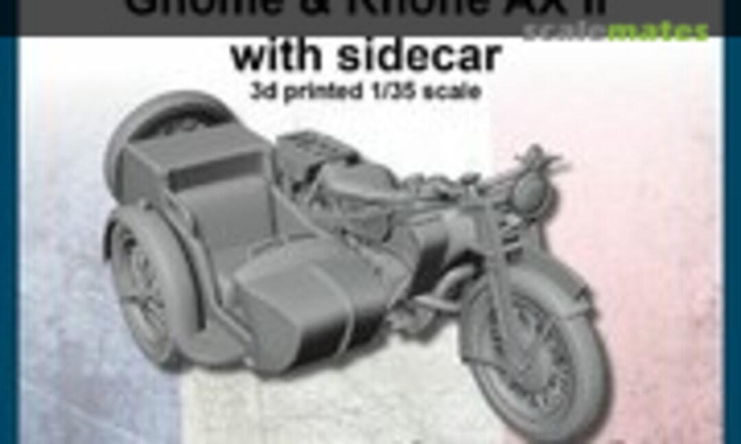 1:35 Gnome &amp; Rhone AX II with sidecar (FC Model Trend 35942)