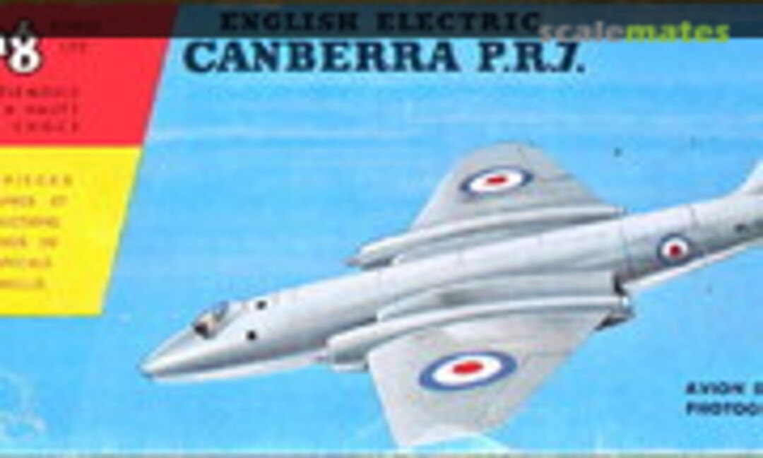 1:72 English Electric Canberra P.R.7. (Tri-ang (FROG) c323P)